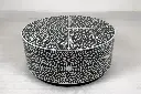 Inlay Round Coffee Table Cleo