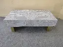 Inlay Striped Rectangular Coffee Table - Harmony