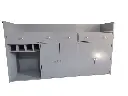 Inlay Bar Counter - Waterfall