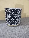 Side Table drum black