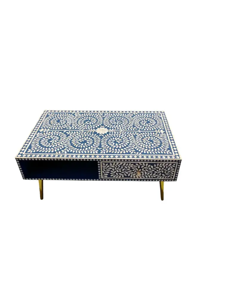Bone inlay Coffee Table cleo