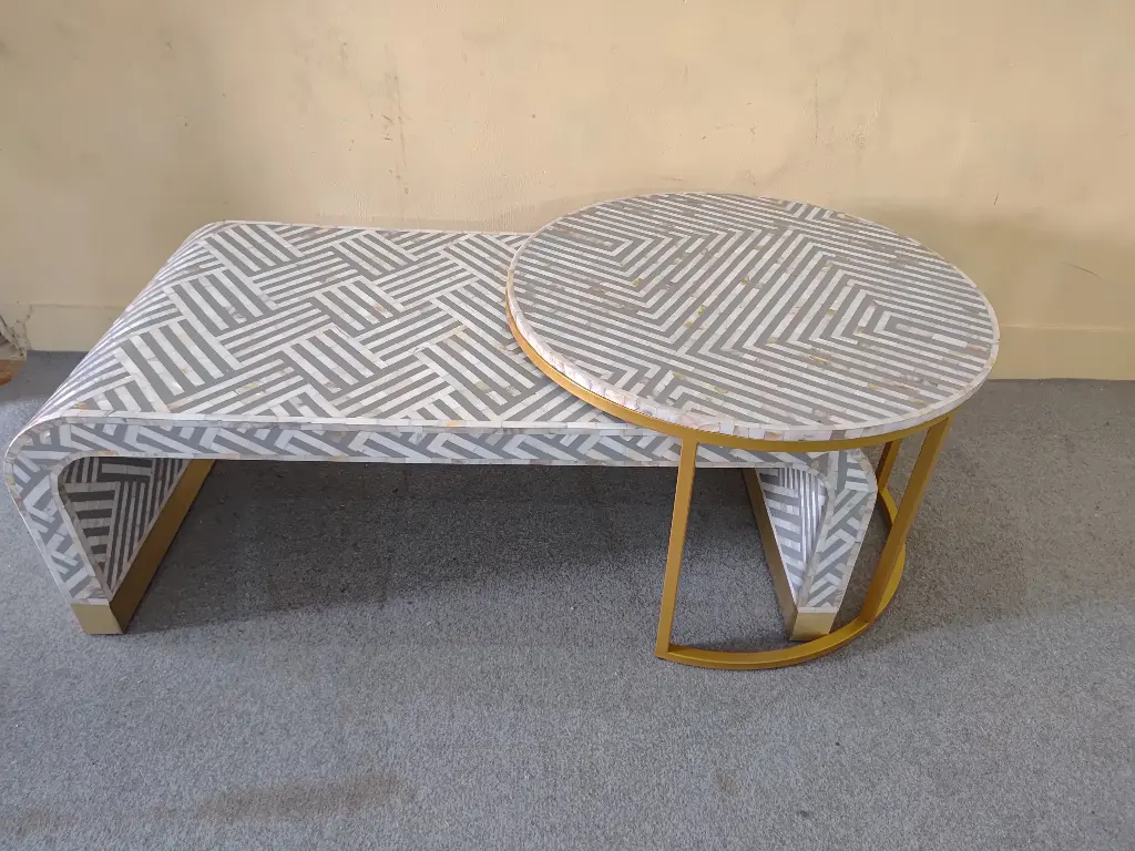 Jordan Nesting Coffee Table - Chevron