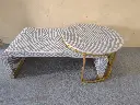 Jordan Nesting Coffee Table - Chevron