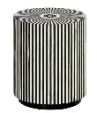 Inlay Drum Florida Side Table - Makayla