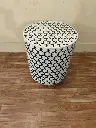 Inlay Drum Florida Side Table - Targua