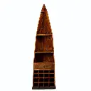 Reclaimed-wood-wooden-wine-rack-cabinet-in-boat-design
