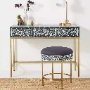 Inlay Entryway Console Desk Table - Cleo