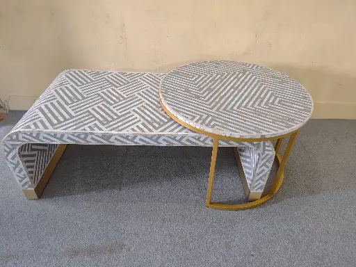 Jordan Nesting Coffee Table - Chevron