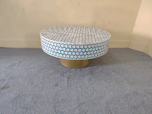 Inlay Round Coffee Table- Targua