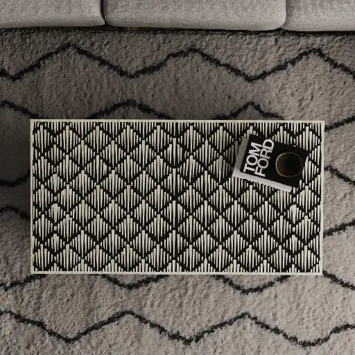 Inlay Luxom Rectangular Coffee Table - Morrisson