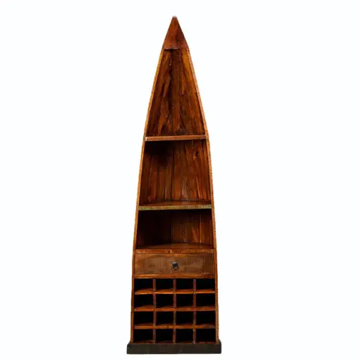 Reclaimed-wood-wooden-wine-rack-cabinet-in-boat-design